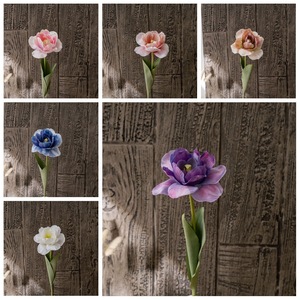 Nuovo Design Fiori Artificiali in Seta con Testa Grande, Bianchi e <span class=keywords><strong>Rosa</strong></span>, per Matrimoni - Product Image 3
