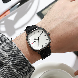 Nuovo Orologio da Uomo con Quadrante Grande e Design Moderno, Adatto per Studenti. <span class=keywords><strong>È</strong></span> unico, versatile e semplice - Product Image 4