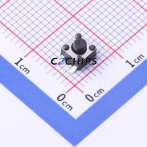 TSC015A04026B Tactile Switch SMD-4P,4.5x4.5mm Switch Round Button 2.6N Vertical Mount 4.5mm - Product Image 1