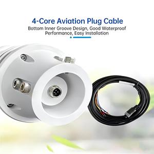 CDQ-T1C tout-en-un Mini station <span class=keywords><strong>météo</strong></span> à ultrasons compacte Pluviomètre multifonction pour la production agricole OEM Personnalisé - Product Image 4