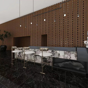 Guangdong modello di pietra di lusso intero-corpo piastrelle 750x1500 grande formato per Villa soggiorno centro commerciale Bar pavimenti piastrelle - Product Image 5