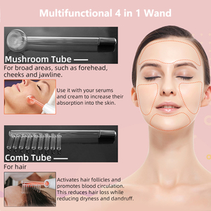 Professionnel Portable De Poche Traitement De L'acné Croissance Des Cheveux Haute Fréquence Cheveux Visage Baguette Tubes Haute Fréquence Baguette Faciale - Product Image 3