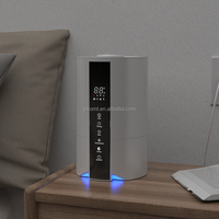 Humidificateur d'huiles essentielles à écran LCD 4L 4,5 L personnalisé, humidificateur d'air purificateur d'aromathérapie ultrasonique de bureau