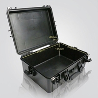 Valise de protection carrée en plastique moulée par injection, étanche IP67, personnalisable OEM/ODM en EVA, vente chaude de notre usine chinoise
