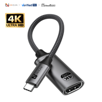 Cable UNIEAN Tipo C a UHD, Adaptador de Video 8K 4K UHD, Conversor de Pantalla de Alta Resolución, Compatible con Laptop, Monitor, TV, Proyector