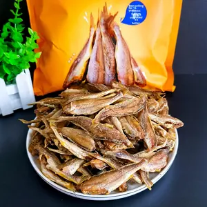 Xianghai Sarı Krokete Kızartılmış Kurutulmuş Balık 500g Tuzlu Çıtır Doku Hazır Atıştırmalık - Product Image 5