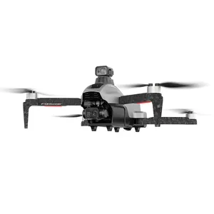 2023 baru profesional UAV benar 4k/30fps HD GPS 5km FPV EIS 3-axis anti-guncang dual WIFI 5G menghindari hambatan brushless drone F13