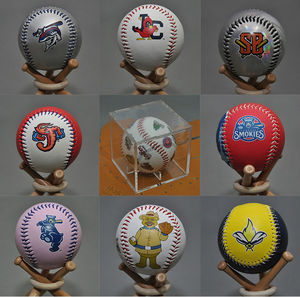 High Quality Custom 9 Inch PU Leather Softball and <strong>Baseball</strong> <strong>Balls</strong> Outdoor Game Suitable Custom Logo Included - Product Image 4