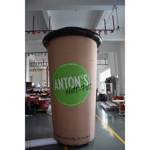 Stand Inflable <span class=keywords><strong>Gigante</strong></span> Personalizado con Forma de <span class=keywords><strong>Taza</strong></span> de Café - Publicidad Inflable Personalizada con Marca para Promoción de Restaurantes y Exhibición de Eventos - Product Image 1