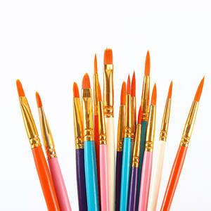 Набор кистей для рисования с плоской головкой - Product Image 3