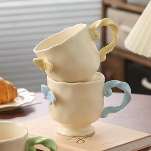 MAIMAI <span class=keywords><strong>boda</strong></span> Linda taza desayuno <span class=keywords><strong>diseño</strong></span> <span class=keywords><strong>de</strong></span> lujo café pareja taza <span class=keywords><strong>de</strong></span> agua té nórdico personalizado Taza <span class=keywords><strong>de</strong></span> cerámica con mango giratorio - Product Image 2