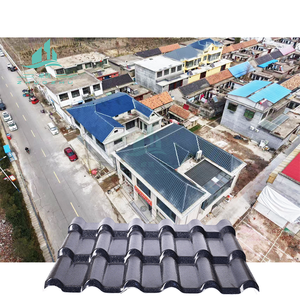 Moderne Lichtgewicht Pvc Kunststof Dakbedekking Profiel Plaat Waterdichte Bamboe Vorm Tegel Voor Schuur Dak Geleverd In <span class=keywords><strong>Muscat</strong></span> Oman - Product Image 3