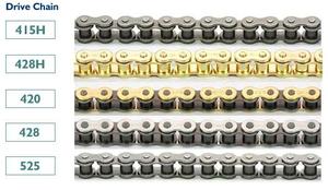 Suministro de 428h 520 cadenas de motocicletas de varias especificaciones 25 años de fábrica - Product Image 6