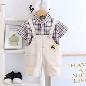 Nouveau Design Enfants Vêtements Garçons Enfants Jogger Pantalon Pour Hommes Combinaisons Formelles Ensemble <span class=keywords><strong>2</strong></span> pièces Ensembles - Product Image 4