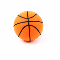 Ballons de basket silencieux personnalisés avec logo OEM, taille 7, en mousse PU, jouets pour enfants, vente en gros, jeux d'intérieur, entraînement sportif