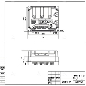 Votol 72v160a Programmeerbare Bus Motor Controller Sv200gtsp Em180 Voor Qs Mid-Drive Motor 4kw En Hub Motor - Product Image 5