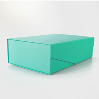 Boîte cadeau de luxe personnalisée, grande, de qualité supérieure, avec fermeture magnétique, en carton rigide, matériaux recyclés, finition mate