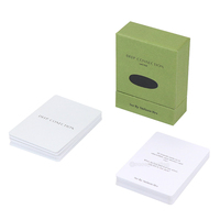 Jeu de cartes d'affirmation Full Color Deep Connection Impression Personnalisez votre propre conception Jeu de cartes personnalisé avec boîte
