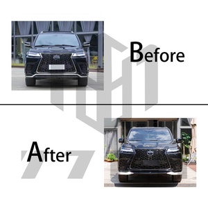 Para <span class=keywords><strong>Lexus</strong></span> LX600 <span class=keywords><strong>2022</strong></span>-2025 F Sport Bumper Lip LX600 Kit de carrocería accesorios de coche alerón de parachoques delantero y trasero - Product Image 2