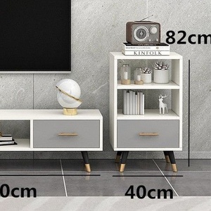 Mueble de <span class=keywords><strong>TV</strong></span> de lujo Simple <span class=keywords><strong>y</strong></span> moderno, pequeño <span class=keywords><strong>y</strong></span> estrecho para dormitorio principal, combinación de mesa de centro, <span class=keywords><strong>muebles</strong></span>, armario de suelo accesible para - Product Image 6