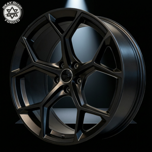 Jantes de voiture en alliage forgé personnalisables en couleur, 5 trous, 17, 18, 19, 20, 21, 22, 24 pouces, 20, 25, 30, 35, 40, 45 mm, pour <span class=keywords><strong>Audi</strong></span> Q8, Benz, BMW - Product Image 1