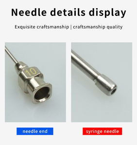 गर्म बिकने वाली स्टेनलेस स्टील माउस गैस्ट्रिक लैवेज 8-20 ग्राम डिस्पेंसर सिरिंज सुई के साथ - Product Image 6