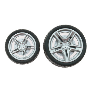 Ruedas de Goma Premium, Neumáticos en Miniatura de Varios Tamaños, Ruedas para Coches de Juguete, Ensamblaje DIY, Modelo de Coche Robot - Product Image 5