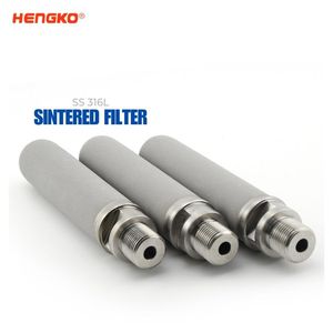 Lọc sintered HENGKO chống ăn mòn SS316L, tùy chỉnh, 0.1 micron, dùng cho lọc trong luyện kim - Product Image 4
