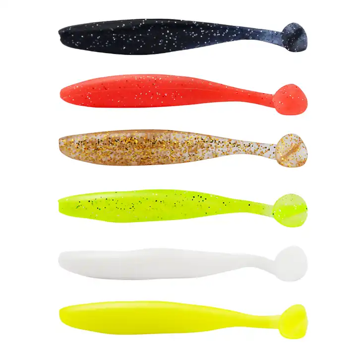 soft fishing lure T-tail silica gel