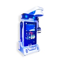 Máquina de juego arcade de autoservicio de fábrica, robot de realidad virtual 9D para tiro, realidad virtual para centros comerciales, metálica