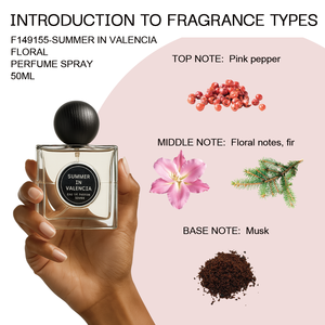Индивидуальная упаковка, женский парфюм-спрей для тела 50 мл, стойкий аромат розового перца, соснового мускуса, цветочный древесный аромат - Product Image 5