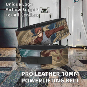 Anime Powerlifting Fitness <b>Protector</b> Neoprene 10mm Pro Weight Lifting Belt Breathable Customized Size Unisex - Product Image 2