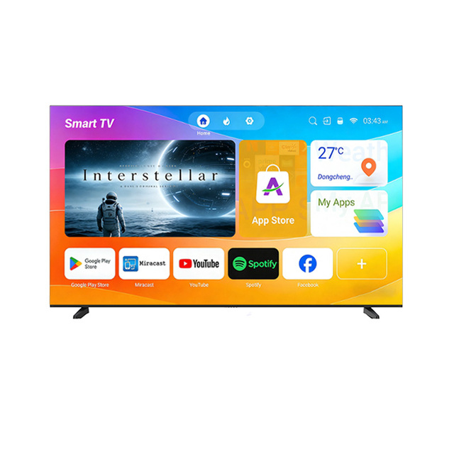 85 Inch 4K UHD Smart Hotel TV Android Google OS Hospitality Display for Luxury Resort Guest Room