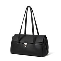 Sac à bandoulière de luxe pour femme en cuir véritable, style rétro européen-américain, avec rabat minimaliste, sacs de créateur pour femme