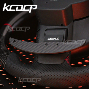 Accessoires intérieurs de voiture, volant en fibre de carbone, palettes de changement de vitesse magnétiques pour <span class=keywords><strong>Ford</strong></span> Bronco 2022-2024 - Product Image 3