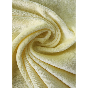 Tissu en velours tricoté en coton de bambou de qualité supérieure 240 g/m² pour la fabrication de vêtements en gros - Product Image 3
