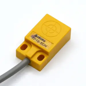Detector de sensor de metal FP18-8DN tipo plano npn