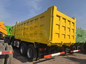 Used SINOTRUK HOWO 371 6x4 371HP Hydraulic Lifting Construction Mining <b>Dump</b> <b>Truck</b> Good Condition - Product Image 2