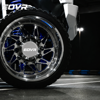 Jantes EVOR forgées sur mesure 18-28 pouces à déport profond et concaves pour Toyota, Ford, BMW, camion, Jeep, à rayons, neuves, en aluminium gravé 30 mm