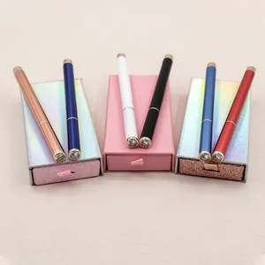 Inglot 2-en-1 Eyeliner Gel Adhésif Étanche Jet Noir Violet Tube Or Stylo <span class=keywords><strong>Crayon</strong></span> Eyeliner Collant pour Maquillage Des Yeux - Product Image 1