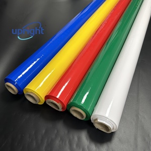 Upright China proveedor bajo precio tinte azul transparente Super claro <span class=keywords><strong>PVC</strong></span> para cortina y embalaje - Product Image 3