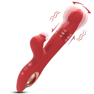 SY GM-507 Female Orgasm Enhancer Penis <b>Vibrator</b> Tongue-Licking Clitoral Stimulator G-Spot Percussion Rabbit <b>Vibrator</b> - Product Image 5