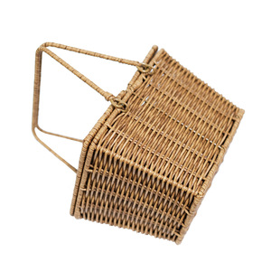 Hand-woven picnic <b>baskets</b>, rattan vegetable <b>baskets</b>, storage <b>baskets</b>, cross-border wholesale storage and organization <b>bread</b> and - Product Image 2