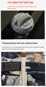 LY9 Robot Cortacésped y Quitanieves Industrial Diésel <span class=keywords><strong>de</strong></span> 4 Tiempos con Control Remoto para Granjas y Campos <span class=keywords><strong>de</strong></span> Golf, ¡Superventas! - Product Image 6