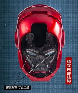 <span class=keywords><strong>Casco</strong></span> <span class=keywords><strong>de</strong></span> <span class=keywords><strong>Iron</strong></span> <span class=keywords><strong>Man</strong></span> para Halloween con <span class=keywords><strong>Control</strong></span> por Voz y Programación Educativa Remota, Material ABS, Función <span class=keywords><strong>de</strong></span> Cambio <span class=keywords><strong>de</strong></span> Rostro para Máscaras <span class=keywords><strong>de</strong></span> Fiesta - Product Image 4