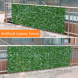 Planta de pared de hierba Artificial para exteriores, Seto de hoja verde Vertical de la <span class=keywords><strong>mejor</strong></span> calidad, enrollado de hojas de hiedra, valla Artificial para pared, M3147 - Product Image 5