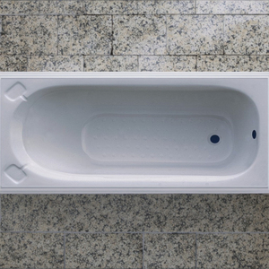<span class=keywords><strong>Baignoire</strong></span> encastrée moderne rectangulaire en acrylique écologique sur mesure pour salle de bain, avec drain intégré, vente en gros - Product Image 3