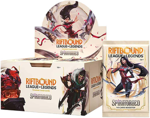 Vente en gros SHININGSOUL Riftbound League of Legends TCG Spiritforged Booster Display Trading Card Game Card Box English - Product Image 1