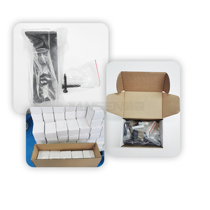 Đen sơn tĩnh điện Sàn thép hướng dẫn trượt Barn <span class=keywords><strong>Door</strong></span> phụ kiện gỗ cửa dưới hướng dẫn - Product Image 4