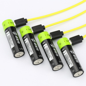 Zinter AA 1.5V Rechargeable Lithium <b>Battery</b> With Usb Charging <b>Cable</b> For Camera And Audio Devices - Product Image 5